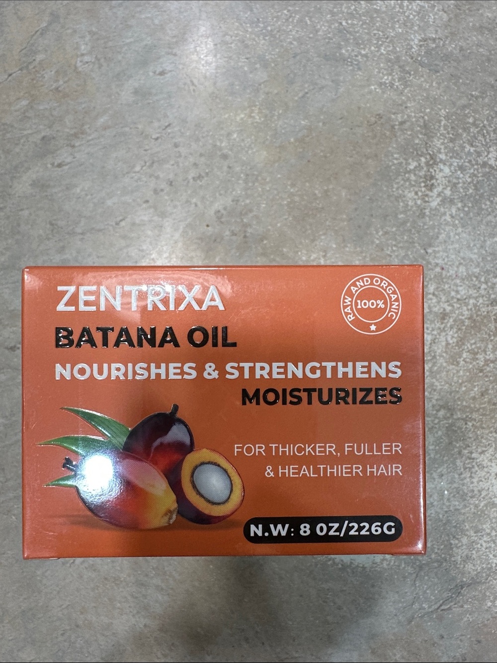 Batana Oil Hair Treatment — Orange Moisturizing Formula